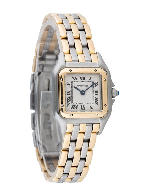 how much is a cartier panthere watch|cartier panthere watch two tone.